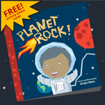 Preview of Planet Rock (A Story Book About Musical Instruments and Planets!)