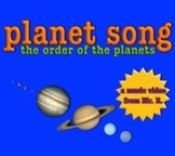 Planet Song Music Video- the names and order of the planets!