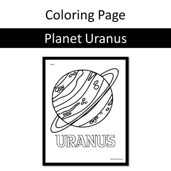 uranus coloring pages