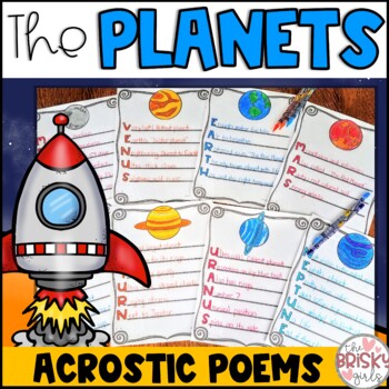 acrostic poems about planets