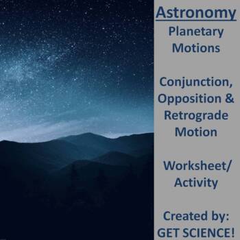 Preview of Planetary Motions: Conjunction, Opposition & Retrograde Motion