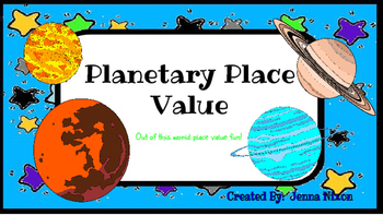 Preview of Planetary Place Value