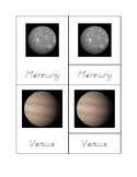 Planets 3 Part Cards
