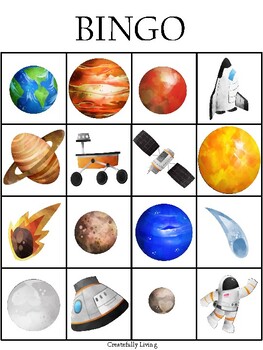 Want a free astronomy game about the planets? {Planetary Bingo} 