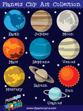 Planets Clip Art Collection