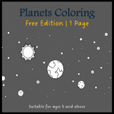 Planets Coloring