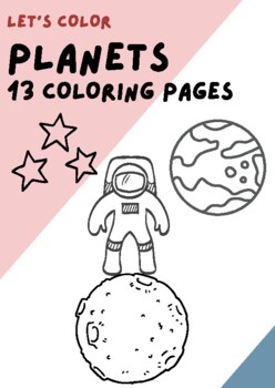 Preview of Planets Coloring Pages