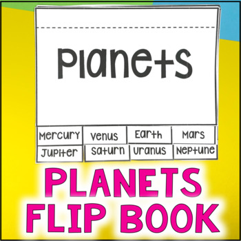 Preview of Planet Research Flip Book | Planets and Solar System Activity