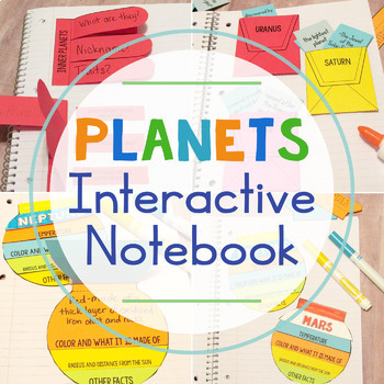 Preview of Planets Lapbook Interactive Notebook