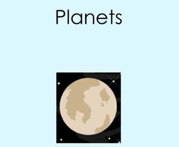 Preview of Planets Lesson