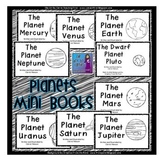 Planets Mini Books:  Set of 9 Emergent Readers