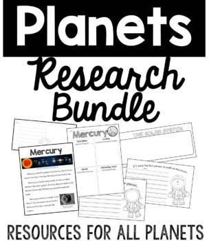 Preview of Planets Research Bundle