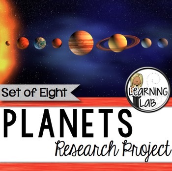 Preview of Planets Guided Research Project, Solar System