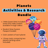 Planets/Solar System Activities and Research Bundle