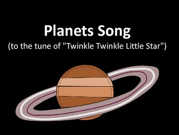 Preview of Planets Song
