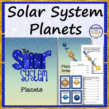 PLANETS Story and Theme Activities by Education with Imagination