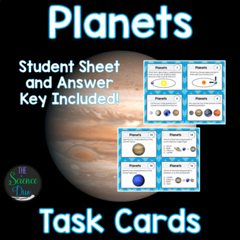 Preview of Planets Task Cards