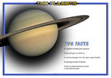 Planets The Solar System Fun Facts Flashcards NOW INCLUDES