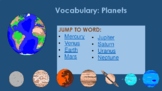 Planets Vocabulary