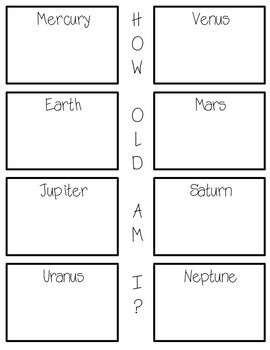 Solar System Webquest by MrsTech | Teachers Pay Teachers