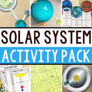 Preview of Planets of the Solar System Activities Pack | Labs, Notebook, Centers, Digital
