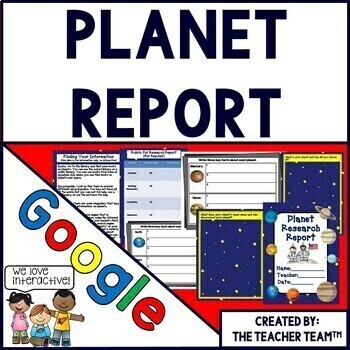 Preview of Planets and Solar System | Google Classroom Activities | Google Slides