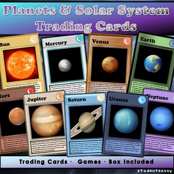 Preview of Solar System and Planets Activities Planets of the Solar System Craft Project