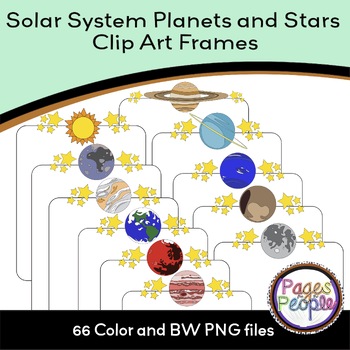 solar system border clip art