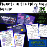 Planets in the Milky Way | Lesson | Guided Notes | Order t