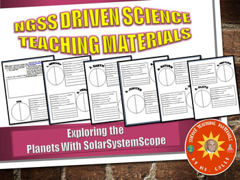 Ngss Mshs Space Systems Exploring The Planets And Solar System Lab