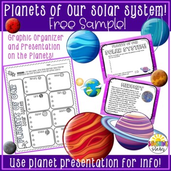 Preview of Planets of Our Solar System Free Resource!