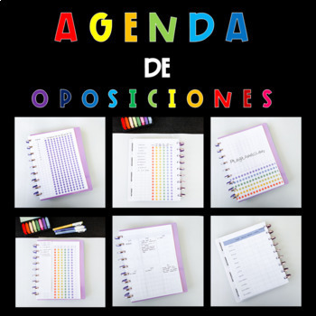  Planificador del opositor: Agenda para la organizacion y  estudio de tu oposición. (PLANIFICADORES OPOSICIONES) (Spanish Edition):  Teja, Ediciones: Libros