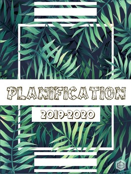 Preview of Planification 2019-2020