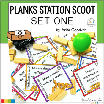 Preview of Planks Station Scoot- Set One 