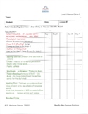Planner 2 (Requires Accompanying Summary Planner)
