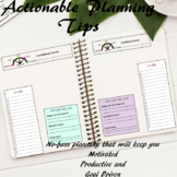 Planner| Daily Planning| Teacher Organisation| Printable Sheets