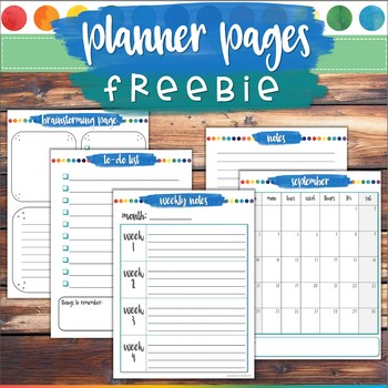 Preview of Free Planner