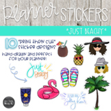 Planner Stickers: Just Beachy