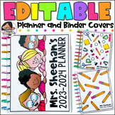 Planner and Binder Covers | Editable Set
