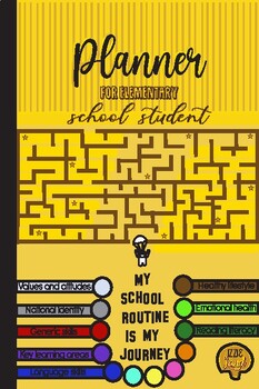 Preview of Planner for elementary school students