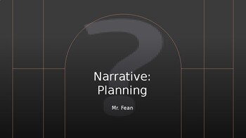 Preview of Planning A Narrative PowerPoint