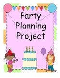 Planning A Party Project Operations with Money and Decimals