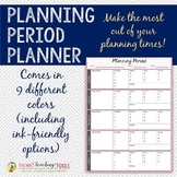 Planning Period Planner - Greek Key Design