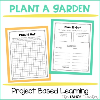 Preview of Planning a Garden Project Based Learning