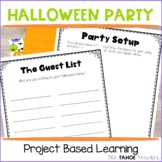 Planning a Halloween Party Project Based Learning