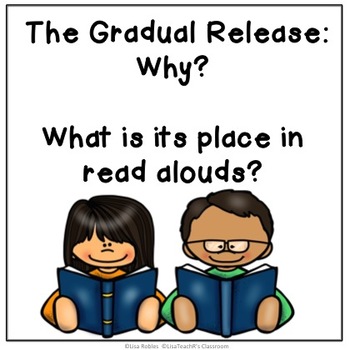 Preview of Planning a Read Aloud with the Gradual Release