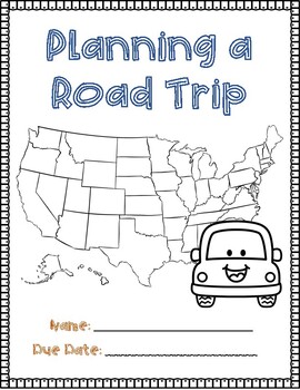 Preview of Planning a Road Trip