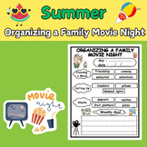 Planning creative organizing a memorable family movie nigh