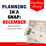 Music Lesson Overview {December}
