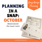 Music Lesson Overview {October}